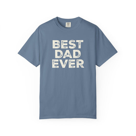 Best Dad Ever Father's Day Blue Jean T-shirt