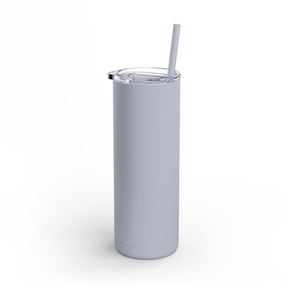 Sip. Smile. Repeat. Dusty Blue 20oz Tumbler